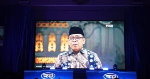 Menteri Koordinator Bidang Pembangunan Manusia dan Kebudayaan (Menko PMK) Pratikno dalam kegiatan Review and Design on Islamic Education Direktorat Jenderal Pendidikan Islam Kementerian Agama Tahun 2025 di Jakarta, Selasa (30/12/2025). ANTARA/HO-Kemenag